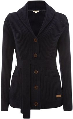 Barbour Burghley wrap cardigan