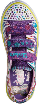 Skechers Girls' Twinkle Toes: Shuffles - Polka Dot Crushers Casual Sneakers from Finish Line