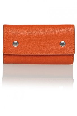Hermes Textured Leather Key Case