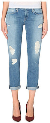 Genetic Denim Alexa skinny-fit straight cropped denim jeans