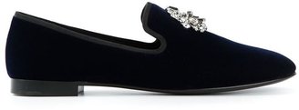 Giuseppe Zanotti crystal embellished slippers