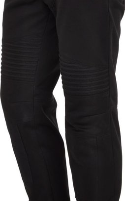 Givenchy Cotton Twill Biker Pants-Black