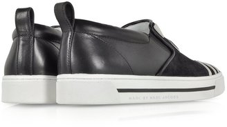 Marc by Marc Jacobs Friends Of Mine Rue Leather and Suede Slip On Sneaker