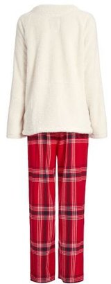 Next Red/Cream Check Pyjamas