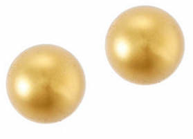 Lauren Ralph Lauren Gold Tone 10mm Stud-GOLD-One Size