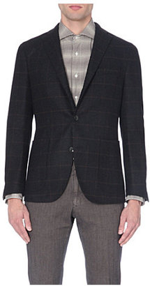 Boglioli Windowpane check wool jacket - for Men