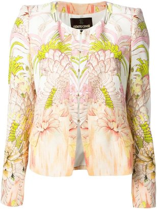 Roberto Cavalli floral print jacket