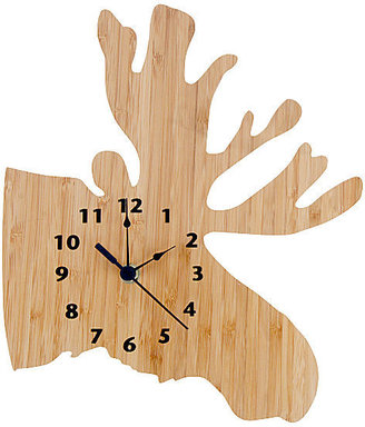 Trend Lab Northwoods Moose Clock