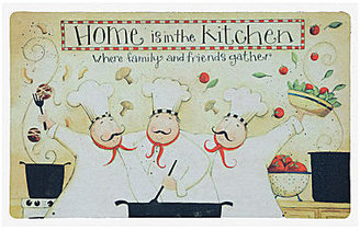 JCPenney Mohawk Home Home is in the Kitchen Comfort Mat