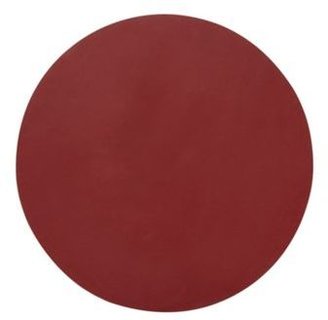 Inspire Set of two red bonded leather place mats