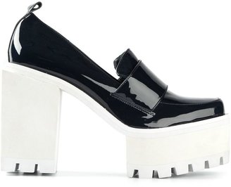 Jamie Wei Huang ridged platform sole loafers