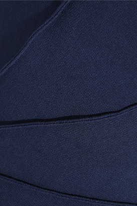 Vionnet Asymmetric stretch-crepe gown