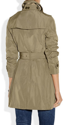 Burberry Hooded packaway trench coat