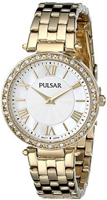 Pulsar Women's PM2126 Gold-Tone Stainless Steel Watch