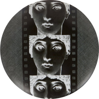Fornasetti Faces On Film" Plate
