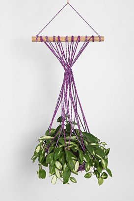Urban Outfitters Magical Thinking Macrame Hanging Planter