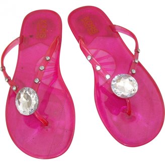 MICHAEL Michael Kors Pink Plastic Sandals