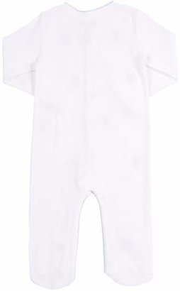 Barneys New York Infants' Lion-Embroidered Footed Coverall - Blue