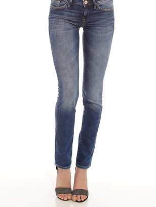 Mavi Jeans Sophie Mid-Rise Straight-Leg Skinny Jeans