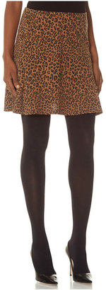 The Limited Leopard Print Skater Skirt
