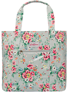 Cath Kidston Folk Flowers Open Carry-All Bag, Grey