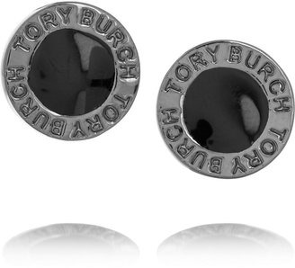 Tory Burch Silver-plated resin earrings