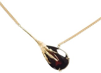 Wouters & Hendrix Gold 'Crow's Claws' garnet necklace