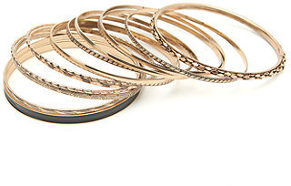 With Love From CA Etched Stacker Bangles