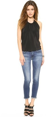 Mother The Muse Ankle Straight Skinny Jeans
