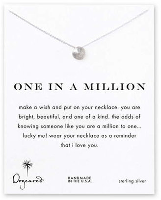 Dogeared Reminder Collection Sterling Silver No Stone Pendant Necklace