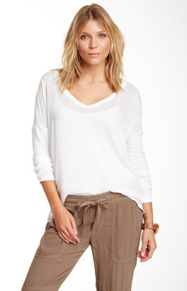 James Perse Boxy Scoop Tee