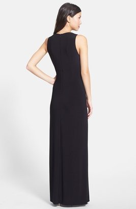 Vince Camuto Embellished Stretch Gown