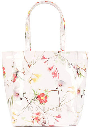 Ted Baker Tancon small botanical bloom-print shopper bag