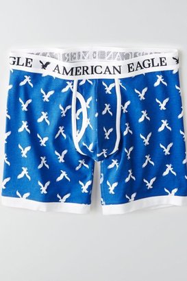 American Eagle Outfitters Steel Blue Eagles Athletic Trunk, Mens Small