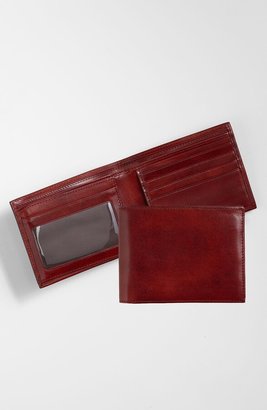Bosca ID Flap Leather Wallet