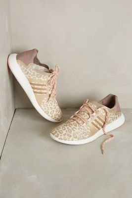 adidas by Stella McCartney Leopard Blush Sneakers Neutral Motif 10.5 Sneakers