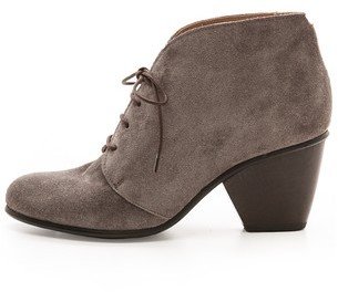 Coclico Danette Suede Lace Up Booties