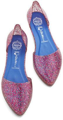 Jeffrey Campbell Confetti on the Dance Floor Flat in Pink