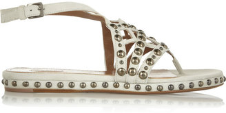 Alaia Studded suede sandals