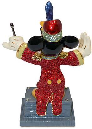 Disney Bandleader Mickey Mouse Jeweled Figurine by Arribas Brothers