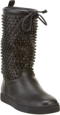Christian Louboutin Surlapony Spiked Boots