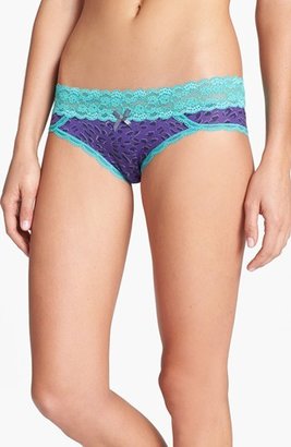 Honeydew Intimates 'Ahna' Lace & Knit Hipster Briefs