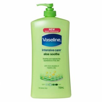 Vaseline Intensive Care Body Lotion Aloe Soothe 750 mL
