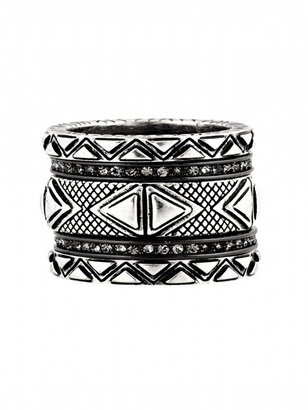 House Of Harlow Mesa Stack Rings Silver