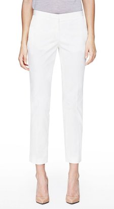 Theory Item Cropped Pant in Fine Twill