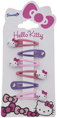 Hello Kitty 6 Piece Hairclip Set