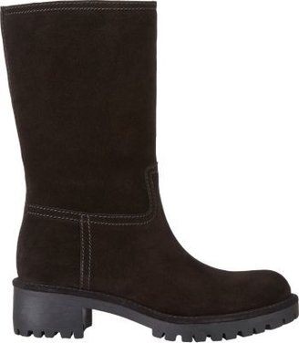 Prada Linea Rossa Shearling-Lined Pull-On Boots