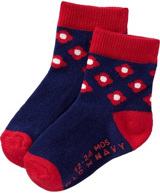 Old Navy Patterned Crew Socks for Baby