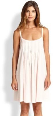 Hanro Juliet Cotton Pleated Babydoll Gown
