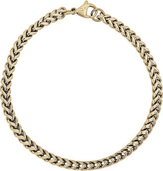 Lynx Ion-Plated Stainless Steel Foxtail Chain Bracelet - 9-in.
